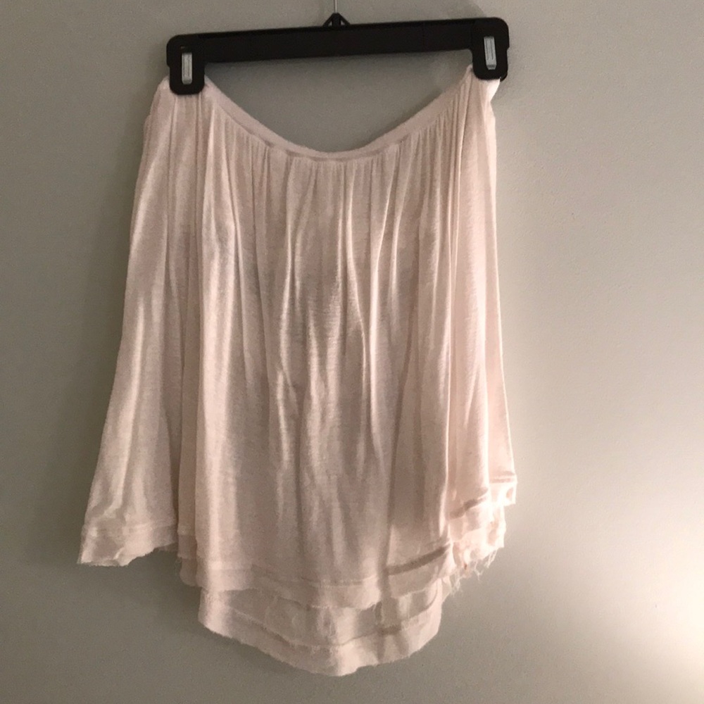 Free people flowy white tube top - Size M